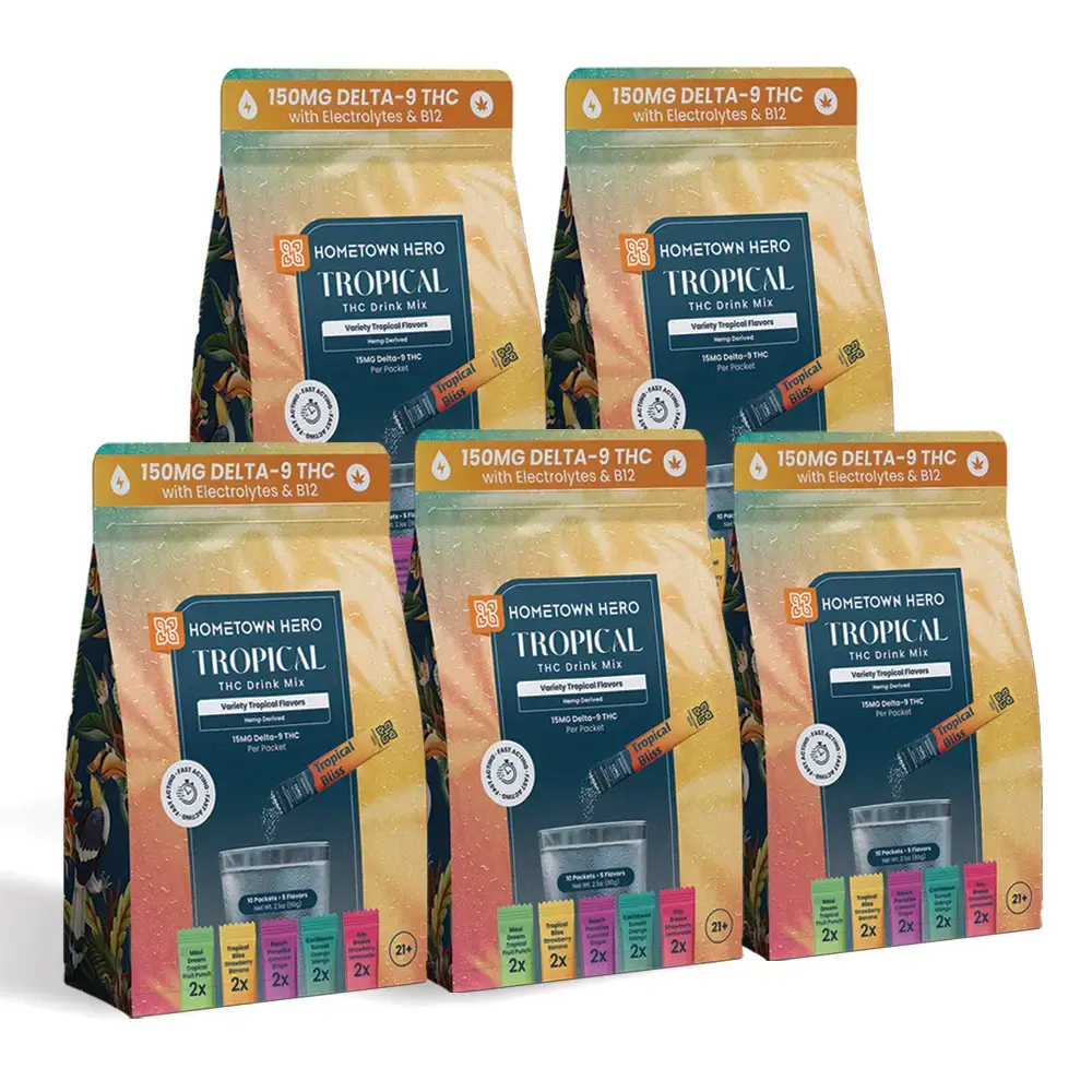 5 BAGS OF THC DRINK MIX